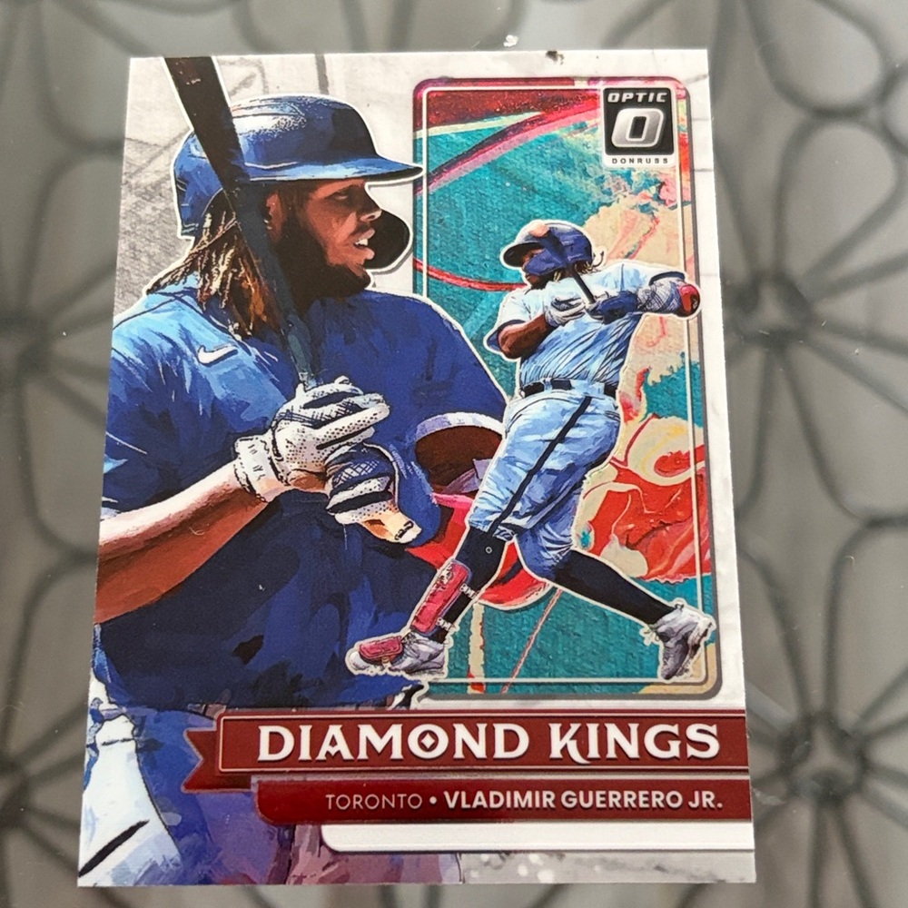 Vladimir Guerrero Jr 2022 Donruss OpticToronto Blue Jays Baseball Card